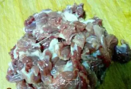 Make Mule cucumber chops step 1