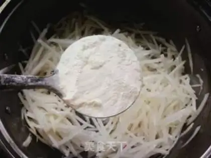 Make Steam radish step 3