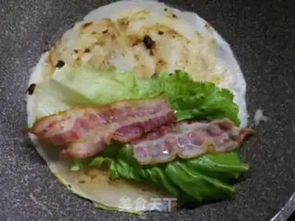 Make Pocket bacon burrito step 8