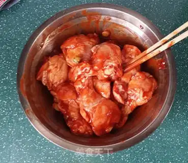 Make Spicy wing root step 3