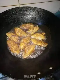 Make Red chicken wings step 4
