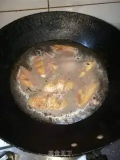 Make Red chicken wings step 5