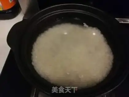 Make Seafood porridge step 0