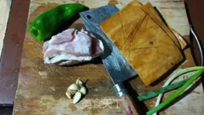 Make Bean-dry meat step 0