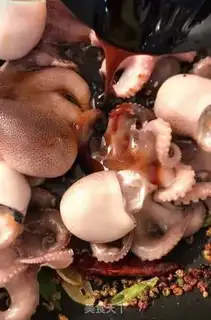 Make Spicy octopus step 5