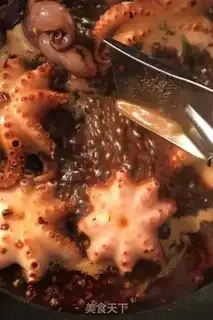 Make Spicy octopus step 7