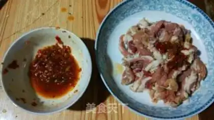 Make Bean-dry meat step 4