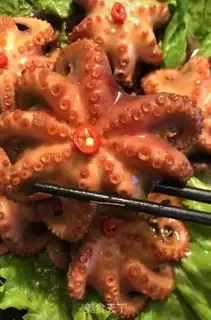 Make Spicy octopus step 9
