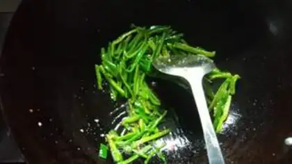 Make Bean-dry meat step 10