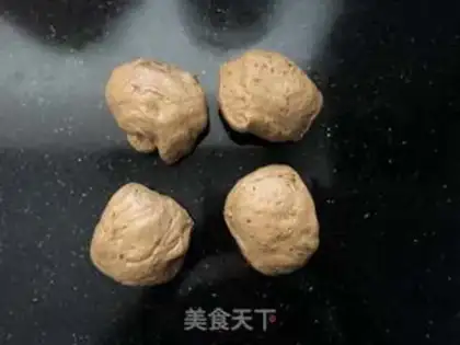 Make A linen seed, red sugar, black and soft step 9