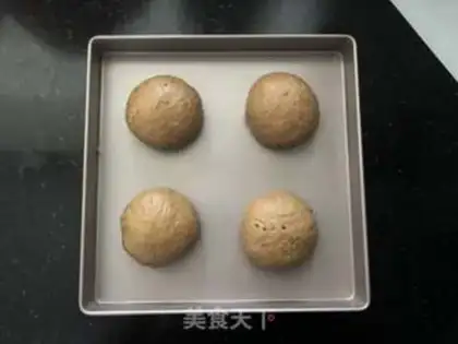 Make A linen seed, red sugar, black and soft step 11