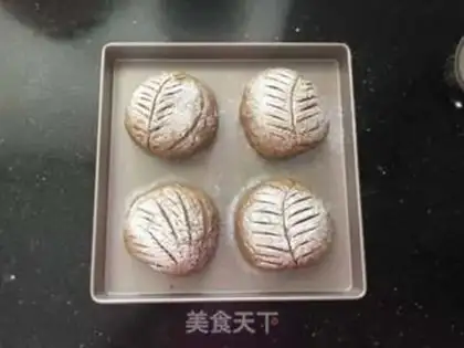 Make A linen seed, red sugar, black and soft step 13