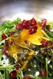 Make Sour sweet seaweed step 3