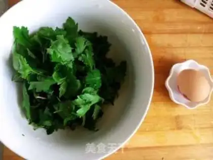 Make Juice and egg soup step 0
