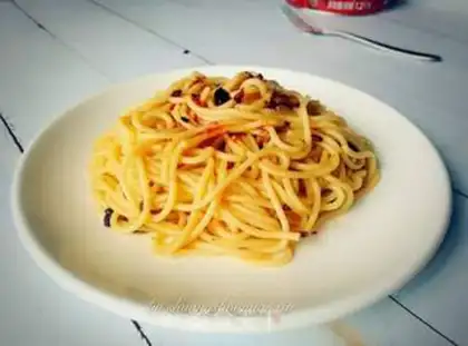 Make Roasted corn noodles step 4