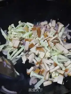 Make Tofu-style vegetables step 5