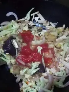 Make Tofu-style vegetables step 7