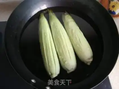Make Sweet corn step 1