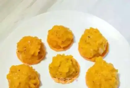 Make Gold meatballs step 6