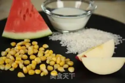 Make Watermelon porridge step 0