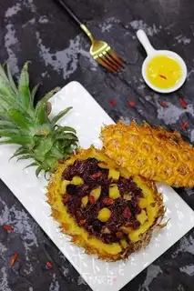 Make Pineapple rice step 16