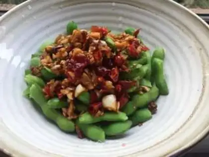 Make Spicy soybeans step 4