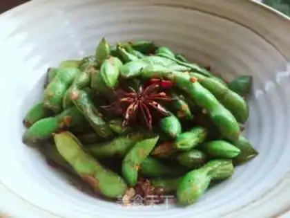 Make Spicy soybeans step 5