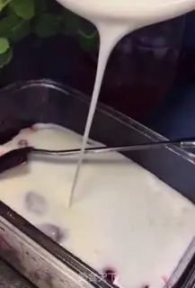 Make Jell-O ice cream step 1