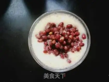 Make Peaches and bean ice step 5