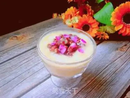 Make Peaches and bean ice step 7
