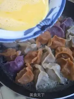 Make Egg dumplings step 4