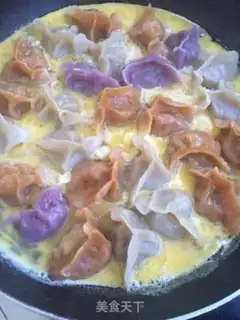 Make Egg dumplings step 5