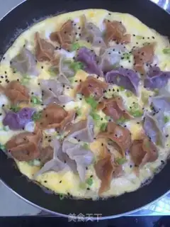 Make Egg dumplings step 6