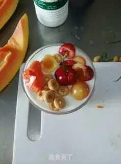 Make Yogurt fruit cup step 3