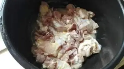 Make Steam chicken step 2