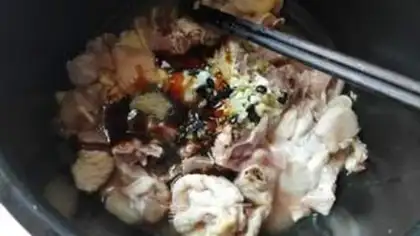 Make Steam chicken step 4