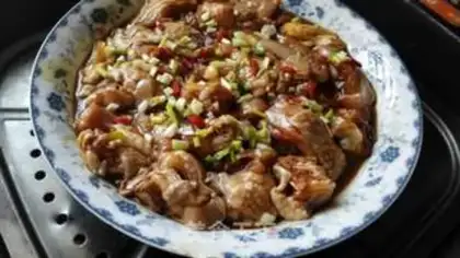 Make Steam chicken step 6