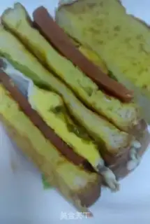 Make Breakfast sandwich step 8