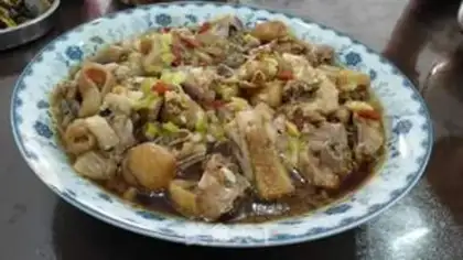 Make Steam chicken step 8
