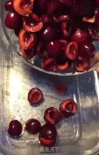 Make Cherry jam step 1
