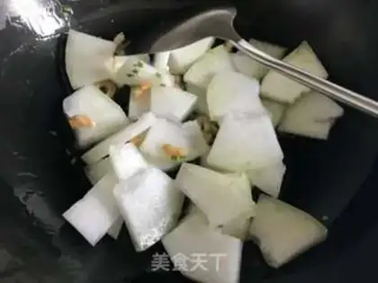 Make Pumpkin rice soup step 2