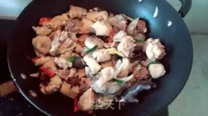 Make Chicken stew potatoes step 4