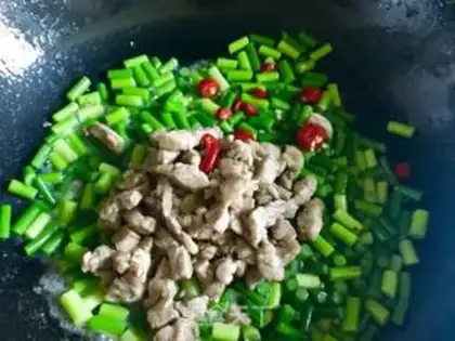Make Garlic fried meat step 6