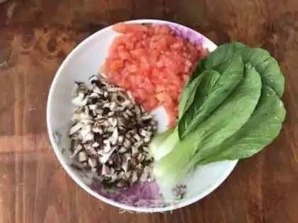 Make Cheese and meatball noodles step 1