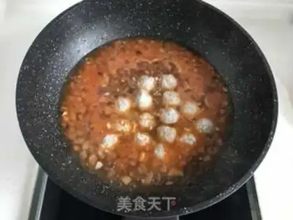 Make Cheese and meatball noodles step 8