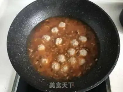 Make Cheese and meatball noodles step 9