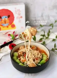 Make Cheese and meatball noodles step 15