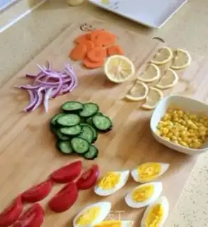 Make Vegetable fruit salad step 2