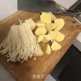 Make Potato fangs step 4