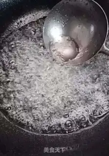 Make Black sesame rice sugar step 3